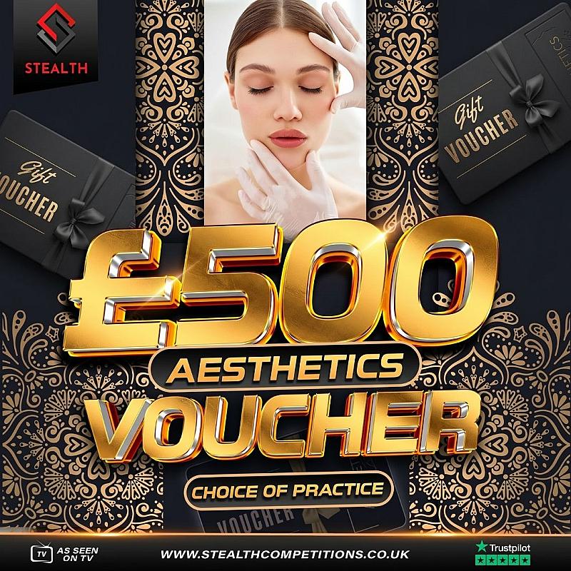 £500 AESTHETICS VOUCHER - AUTO DRAW!