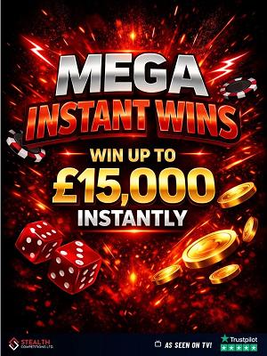 MEGA INSTANT WINS DRAW! 