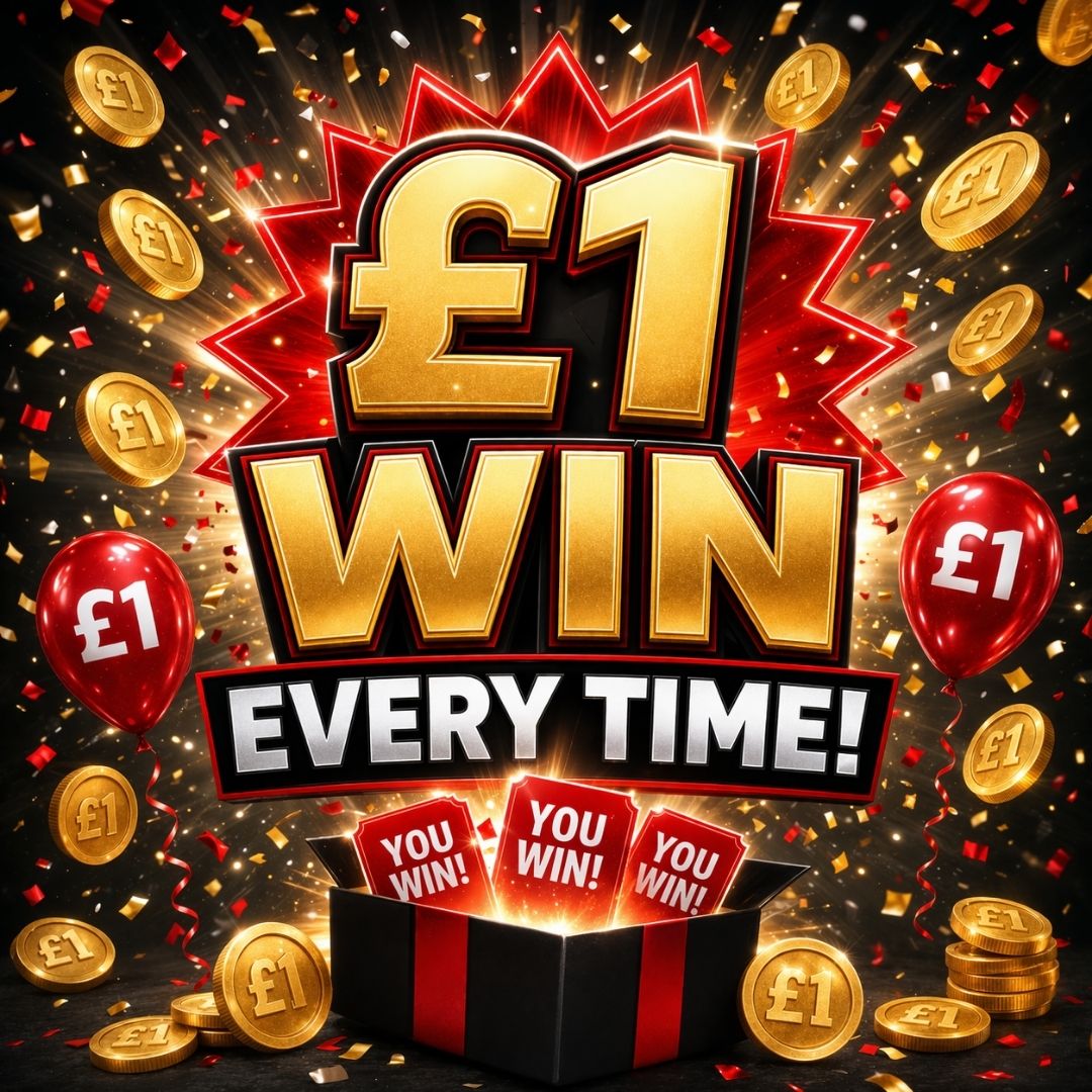 THE £1 WIN EVERYTIME!   