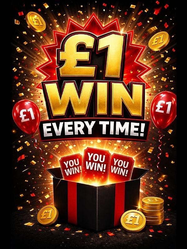 THE £1 WIN EVERYTIME!   