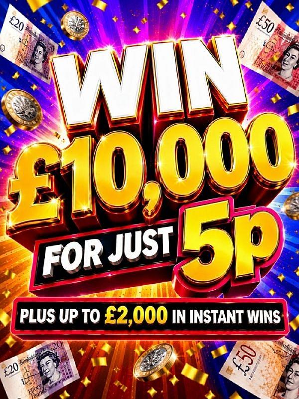 DUNCANS £10,000 FOR 5P WITH INSTANT WINS!