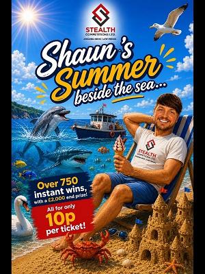 SHAUNS SUMMER BY THE SEA - £2,000 END PRIZE!