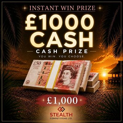 £1,000 CASH 