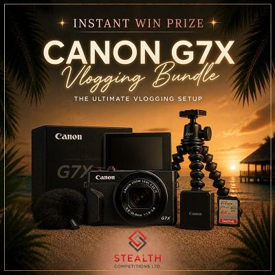 CANNON G7X VLOGGING BUNDLE 