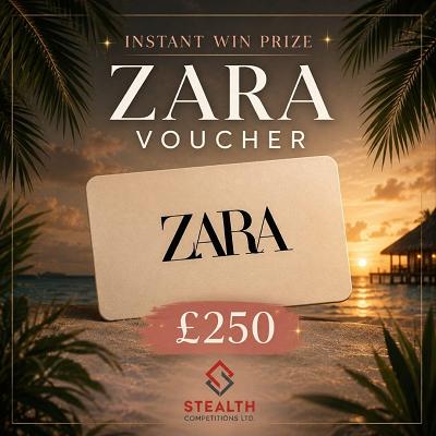 £250 ZARA VOUCHER 