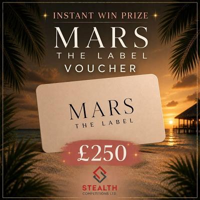 £250 MARS THE LABEL VOUCHER