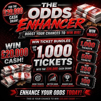 £20,000 ODDS ENHANCER COMPETITION - AUTO DRAW