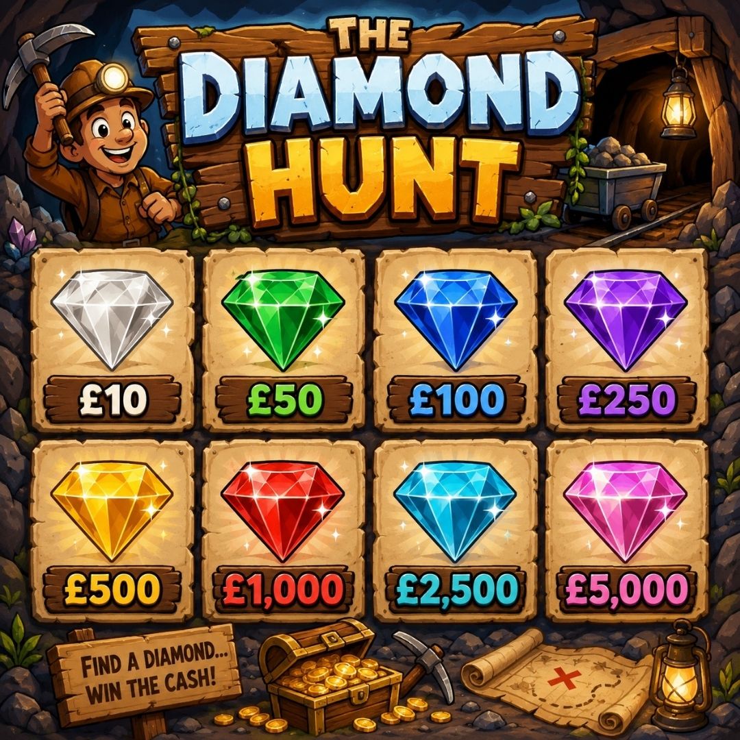 THE STEALTH DIAMOND HUNT! 