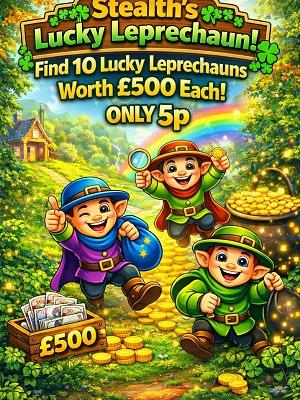 STEALTH’S LUCKY LEPRECHAUN HUNT!