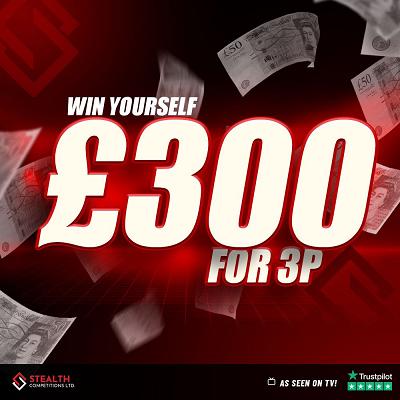 £300 CASH FOR 3P!!!!       