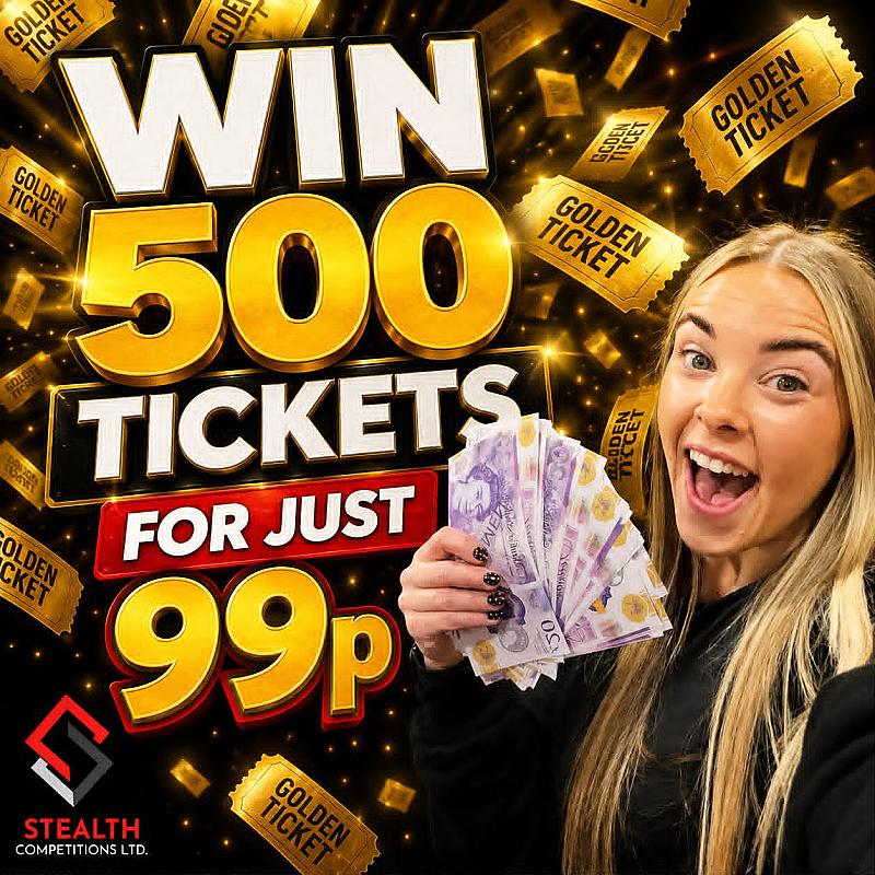 CHARLEY’S CASH IS KING MINI RAFFLE - WIN 500 TICKETS!