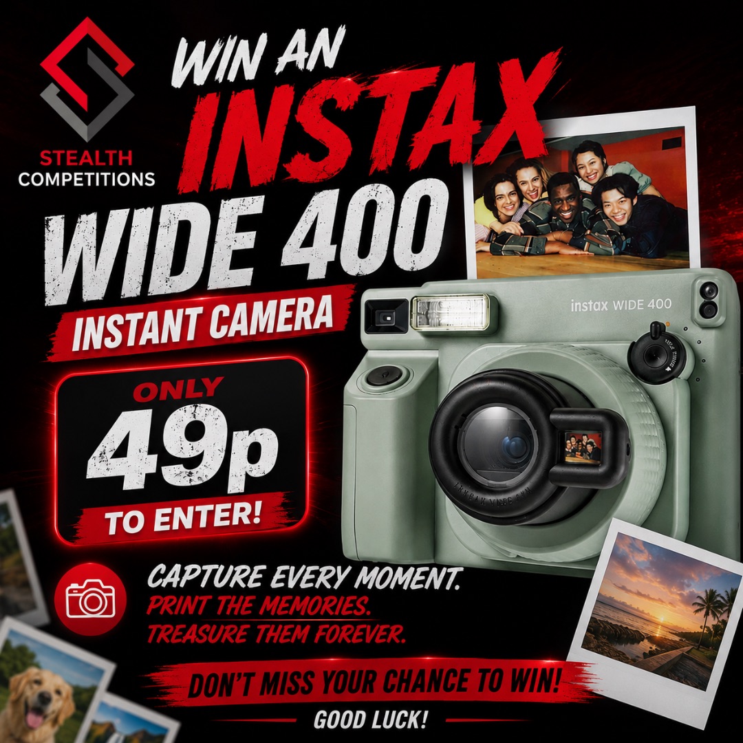 INSTAX WIDE 400 INSTANT CAMERA!
