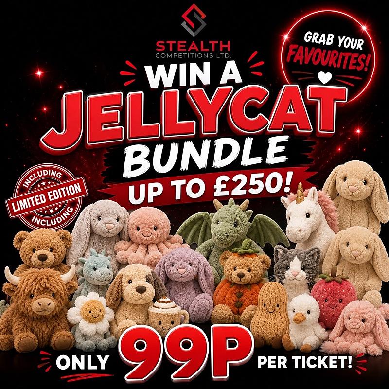 WIN A £250 JELLYCAT BUNDLE!