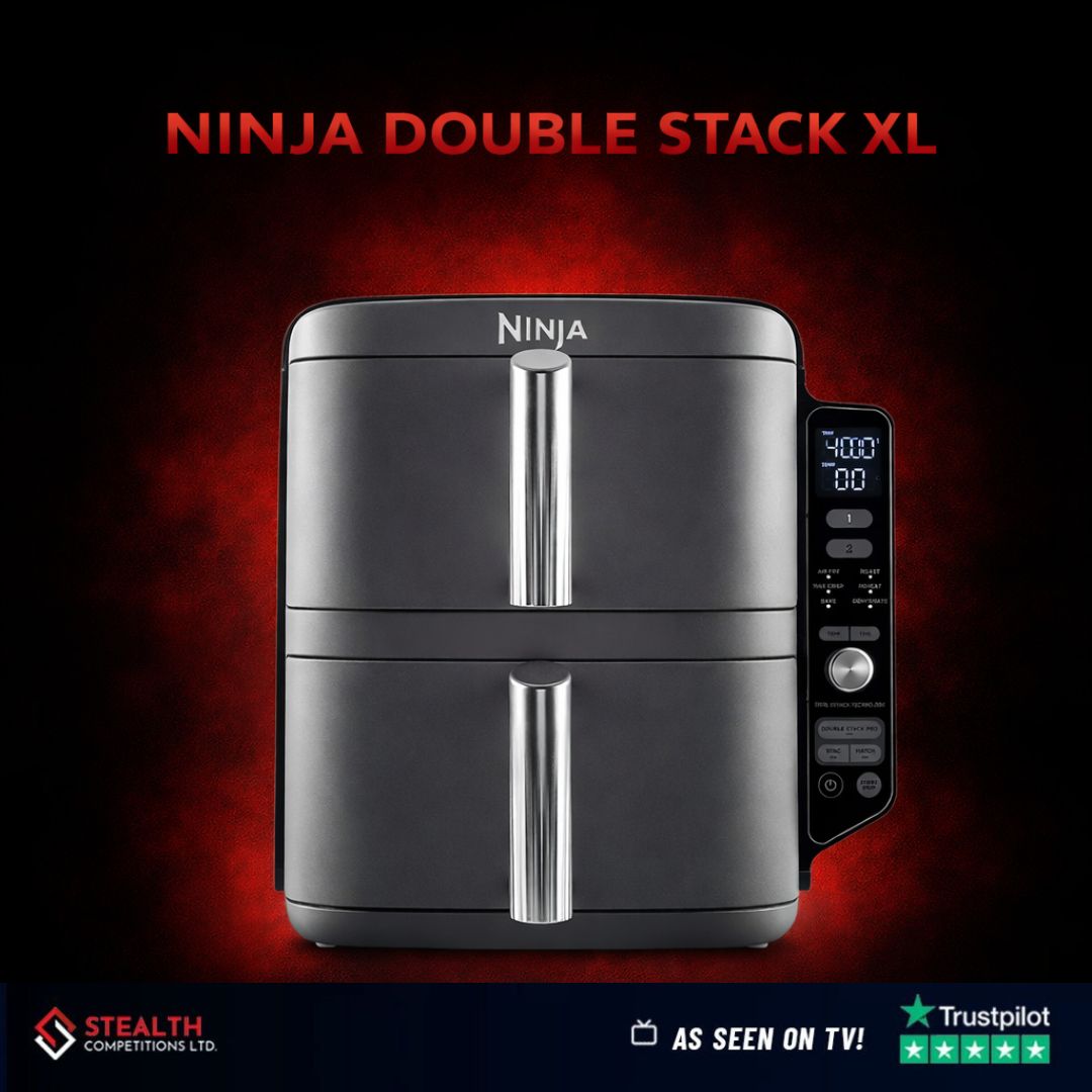 NINJA DOUBLE STACK XL 9.5L AIR FRYER!