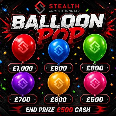 STEALTH BALLOON POP!  