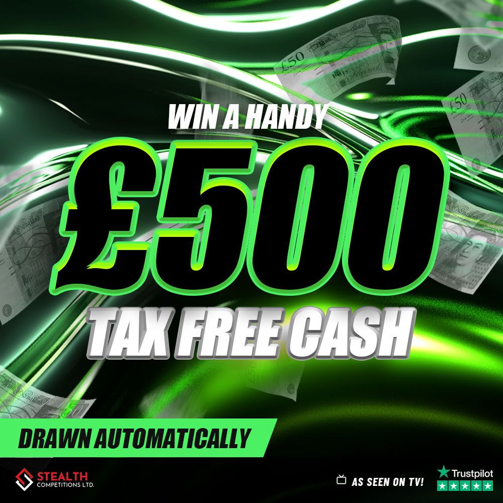 £500 CASH - AUTO DRAW!    