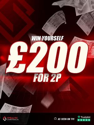 £200 FOR 2P!!!         