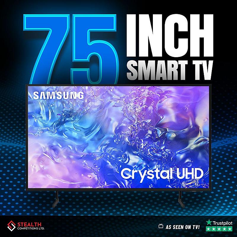75 INCH SAMSUNG TV - AUTO DRAW!  