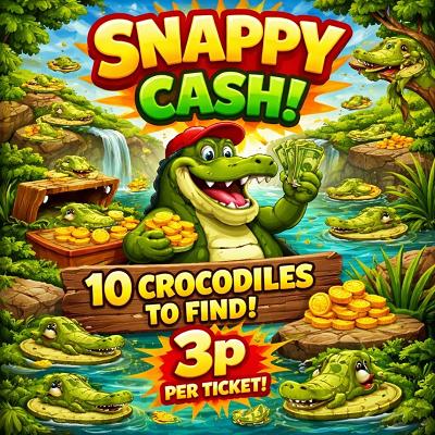 SNAPPY CASH WITH INSTANT WINS - AUTO DRAW!