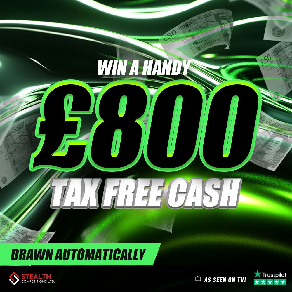 £800 CASH FOR 50P - AUTO DRAW!    