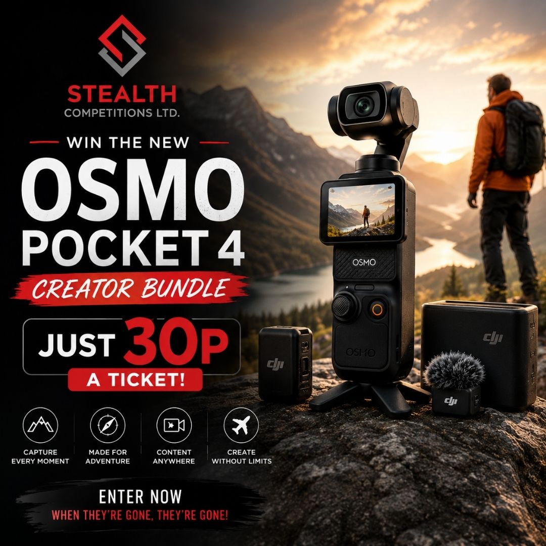 WIN THE NEW OSMO POCKET 4 CREATOR BUNDLE!