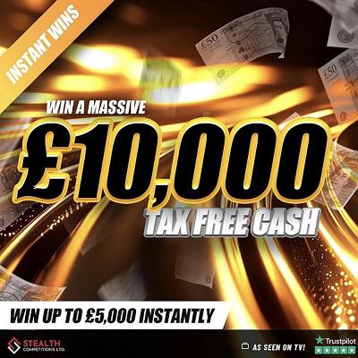 200 TICKETS INTO THE £10,000 CASH DRAW!