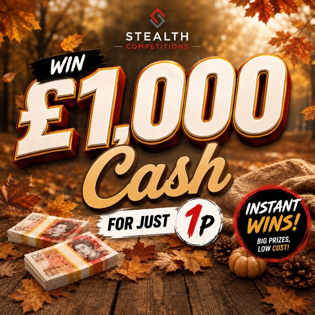 £1,000 CASH FOR 1P WITH INSTANT WINS!!  