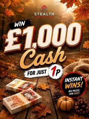 £1,000 CASH FOR 1P WITH INSTANT WINS!!  