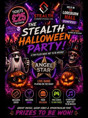 THE STEALTH HALLOWEEN PARTY - TICKETS TO ATTEND - PLEASE READ!