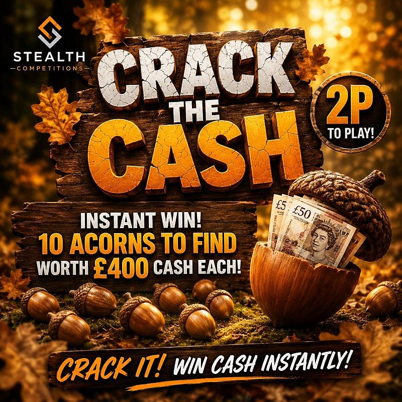 CRACK THE CASH ACORN!