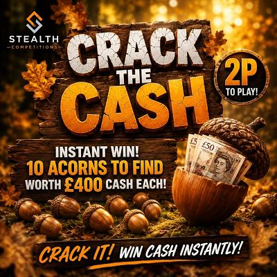 CRACK THE CASH ACORN!
