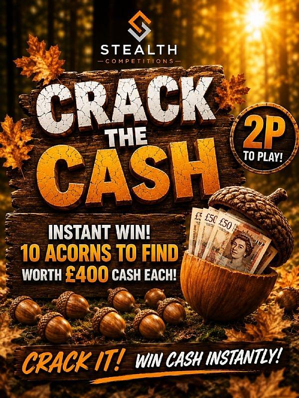 CRACK THE CASH ACORN!