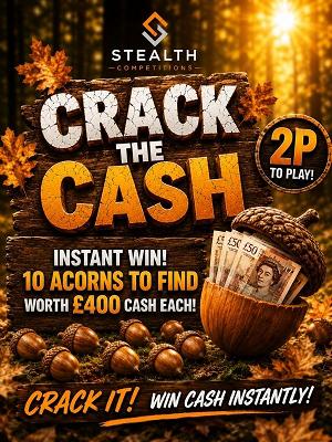 CRACK THE CASH ACORN!