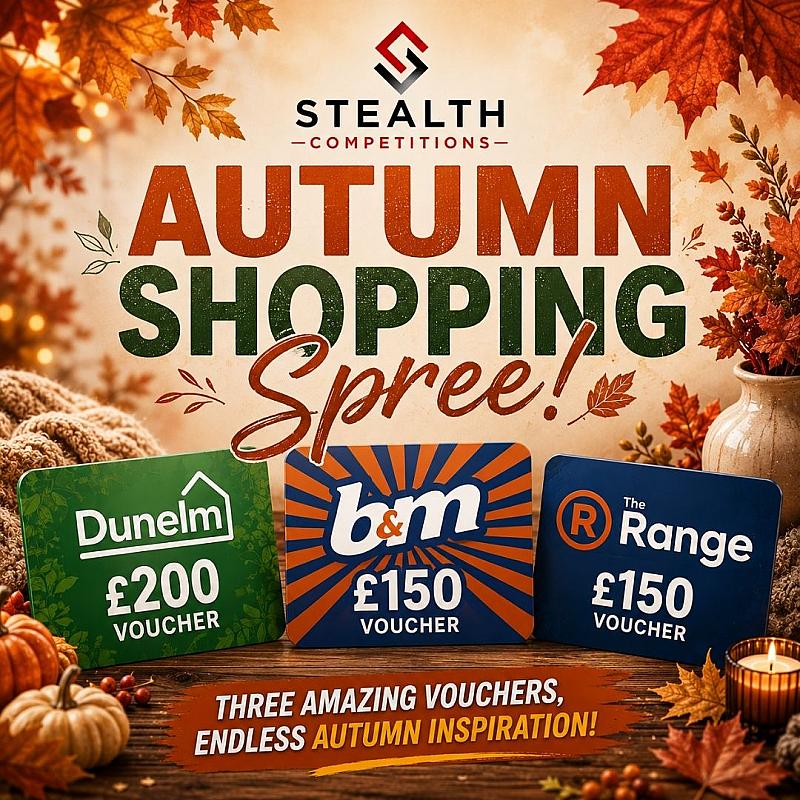 WIN YOUR AUTUMN SHOPPING SPREE!