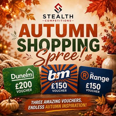 WIN YOUR AUTUMN SHOPPING SPREE!