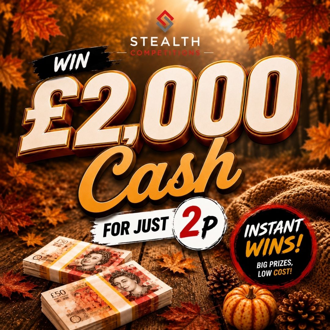 £2,000 CASH FOR 2P WITH INSTANT WINS!     