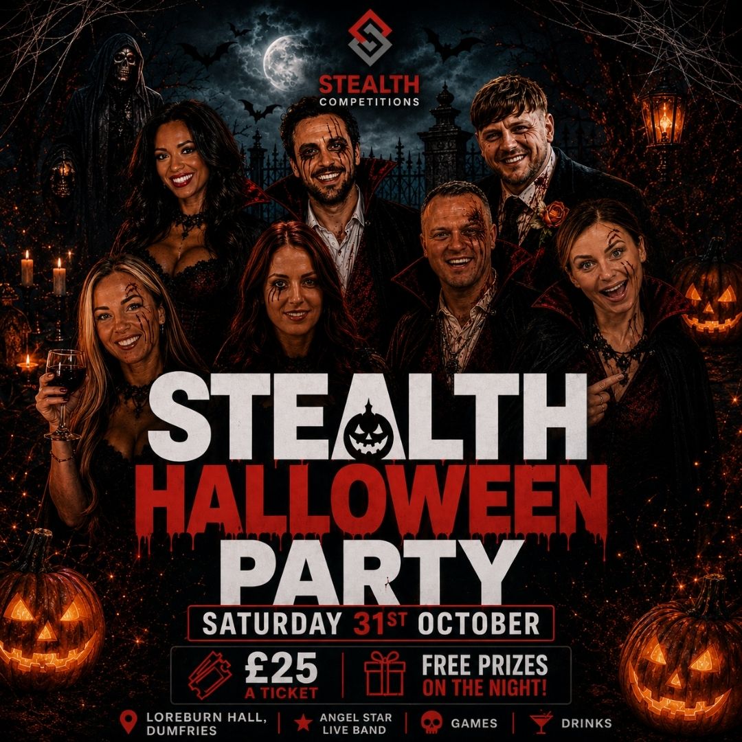 THE STEALTH HALLOWEEN PARTY - TICKETS TO ATTEND - PLEASE READ!