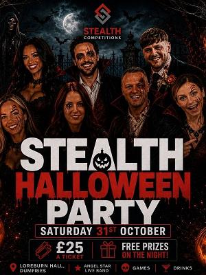 THE STEALTH HALLOWEEN PARTY - TICKETS TO ATTEND - PLEASE READ!