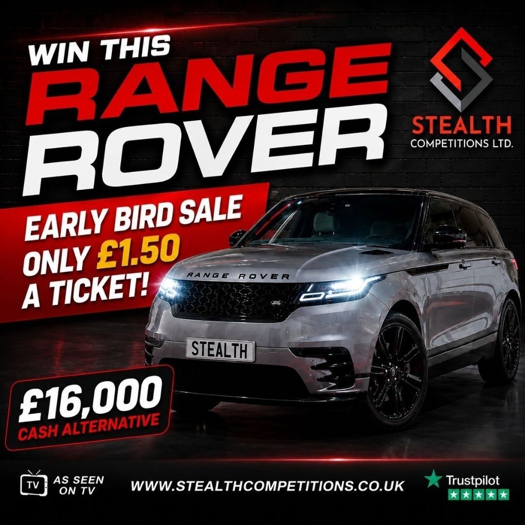 RANGE ROVER VELAR WITH INSTANT WINS! 