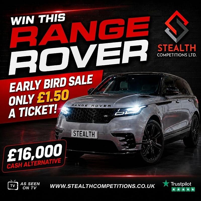 RANGE ROVER VELAR WITH INSTANT WINS! 