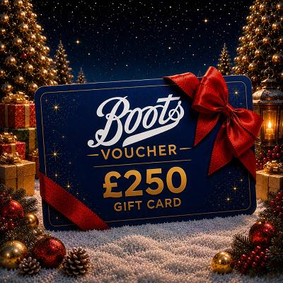 🎅🏼 £250 BOOTS VOUCHER 🎅🏼