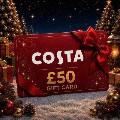🌟 £50 COSTA VOUCHER 🌟
