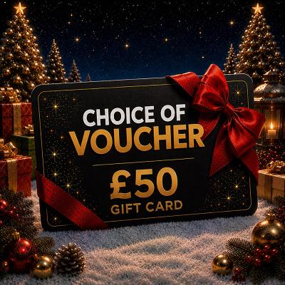 🌟 £50 CHOICE OF VOUCHER 🌟