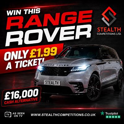 2 TICKETS INTO THE RANGE ROVER VELAR DRAW!