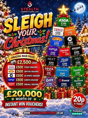 SLEIGH YOUR CHRISTMAS!