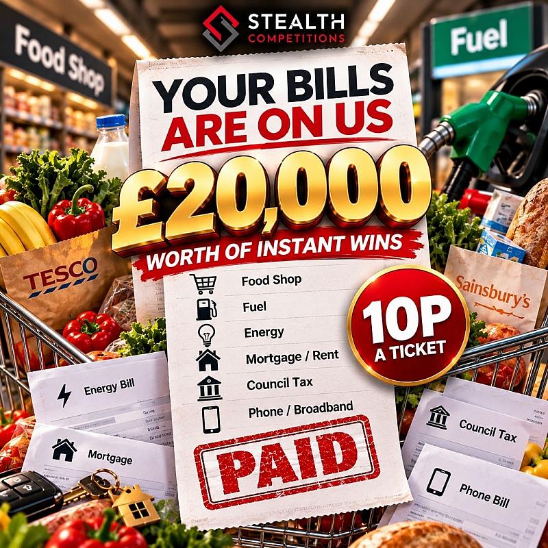 YOUR BILLS ARE ON US!