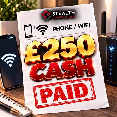 📱 £250 CASH - PHONE/WIFI PAID ✅