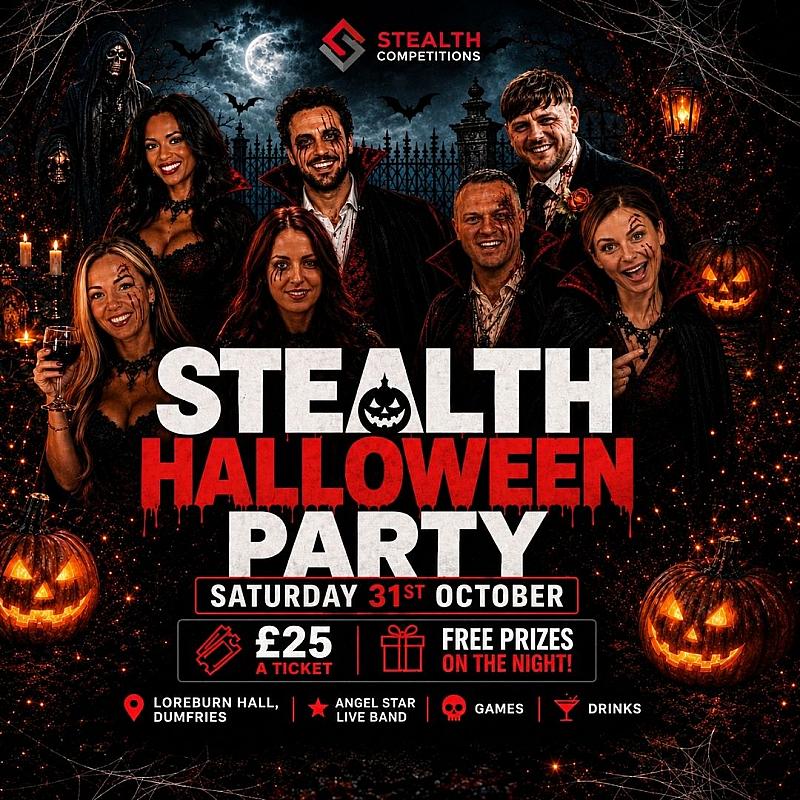 THE STEALTH HALLOWEEN PARTY - TICKETS TO ATTEND - PLEASE READ!