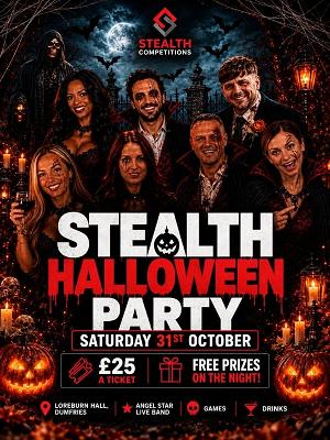 THE STEALTH HALLOWEEN PARTY - TICKETS TO ATTEND - PLEASE READ!