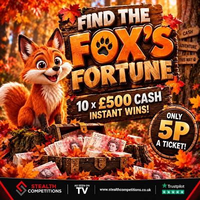 FIND THE FOX’S FORTUNE!